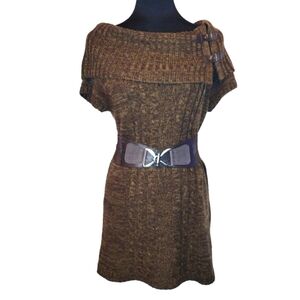 BROWN Sweater Dress